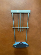 Vintage 1950s/1960s Hofner Tailpiece - Original Made in Germany - Nickel/Chrome