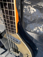 Rare Vintage 1960s Eko Rokes Arrow Bass - Black - Made in Italy