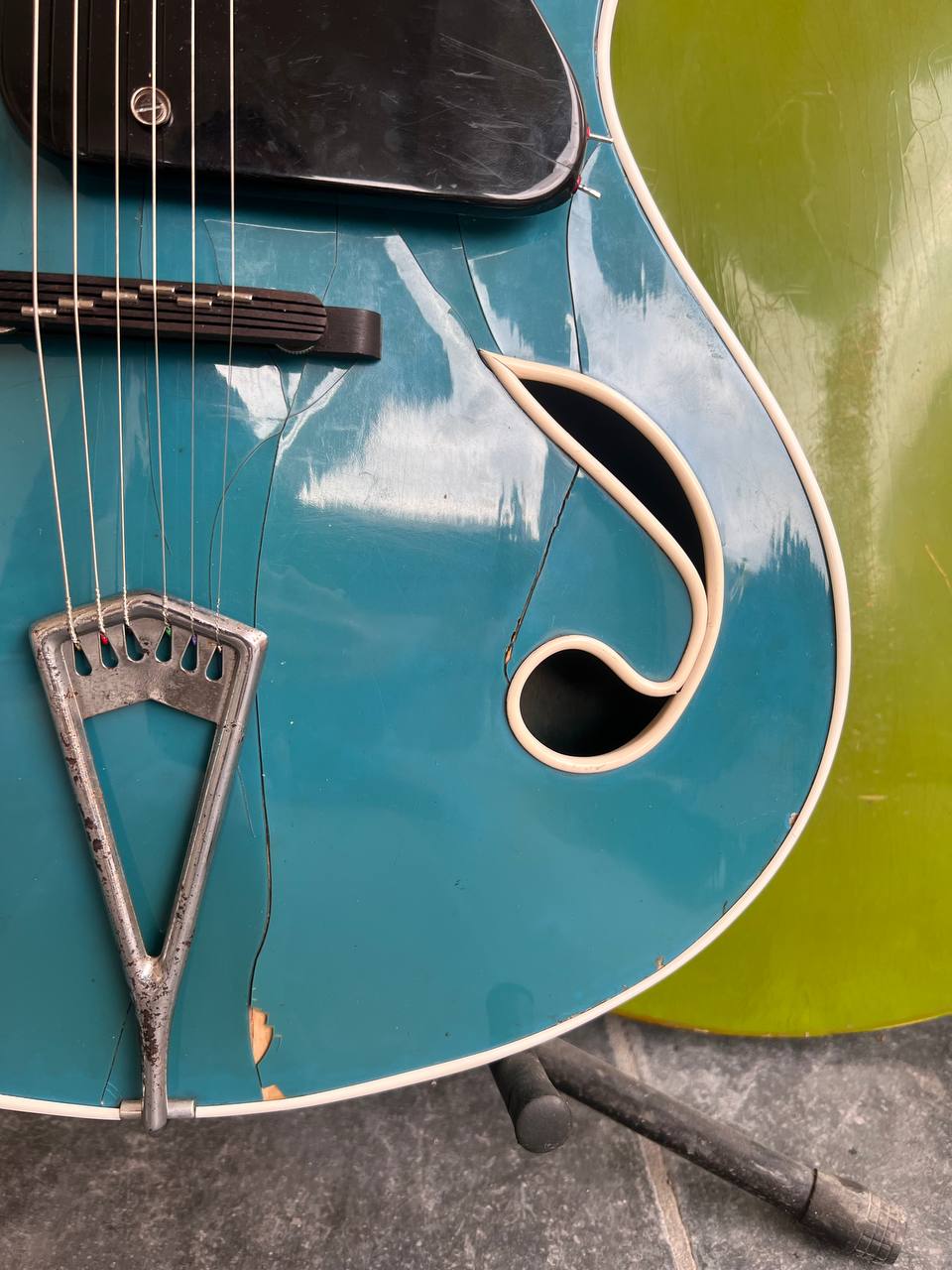 Rare Wandre Framez Piper Blue Made in Italy 1959 -1967