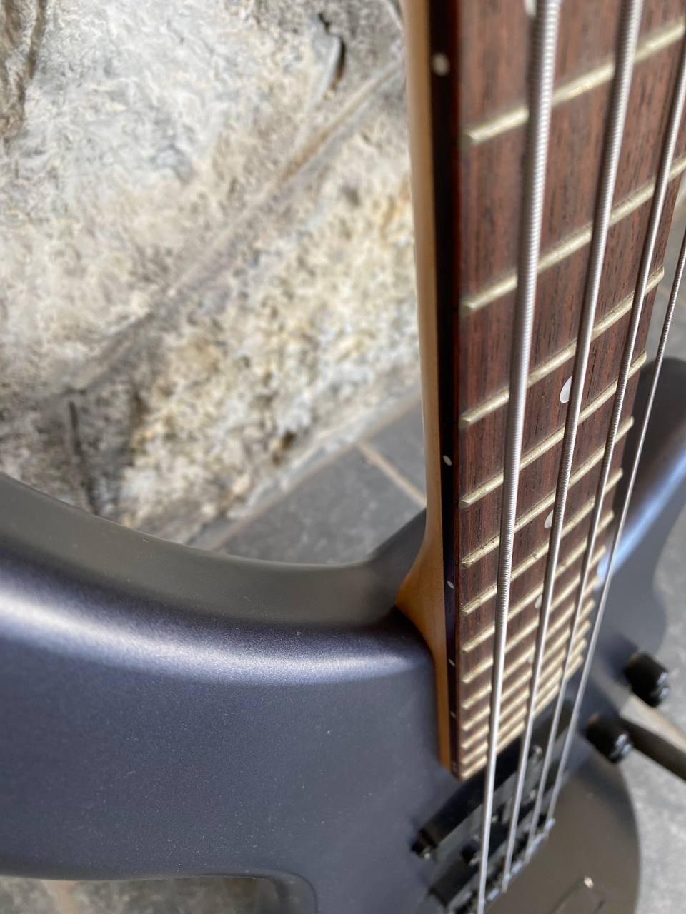 Yamaha RBX370A Active Bass (Metallic Gray) — 24 Frets, Black Hardware, Excellent Condition + Video Demo