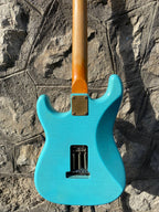 Nitrocaster Heavy Relic custom Sonic Blue Stratocaster like Fender Custom Shop