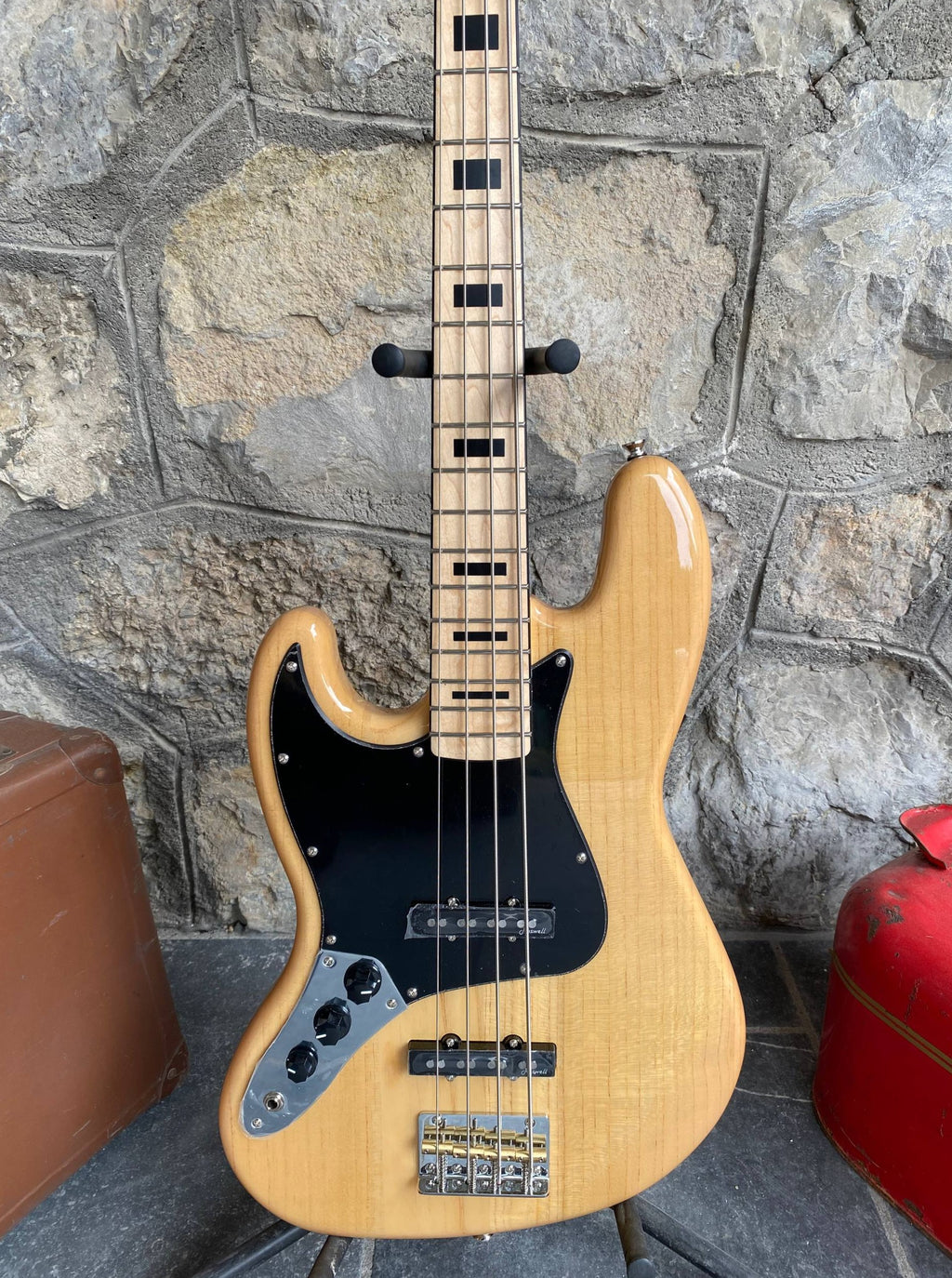 Harley Benton JB-75MN LH NA Vintage Series Bass left handed