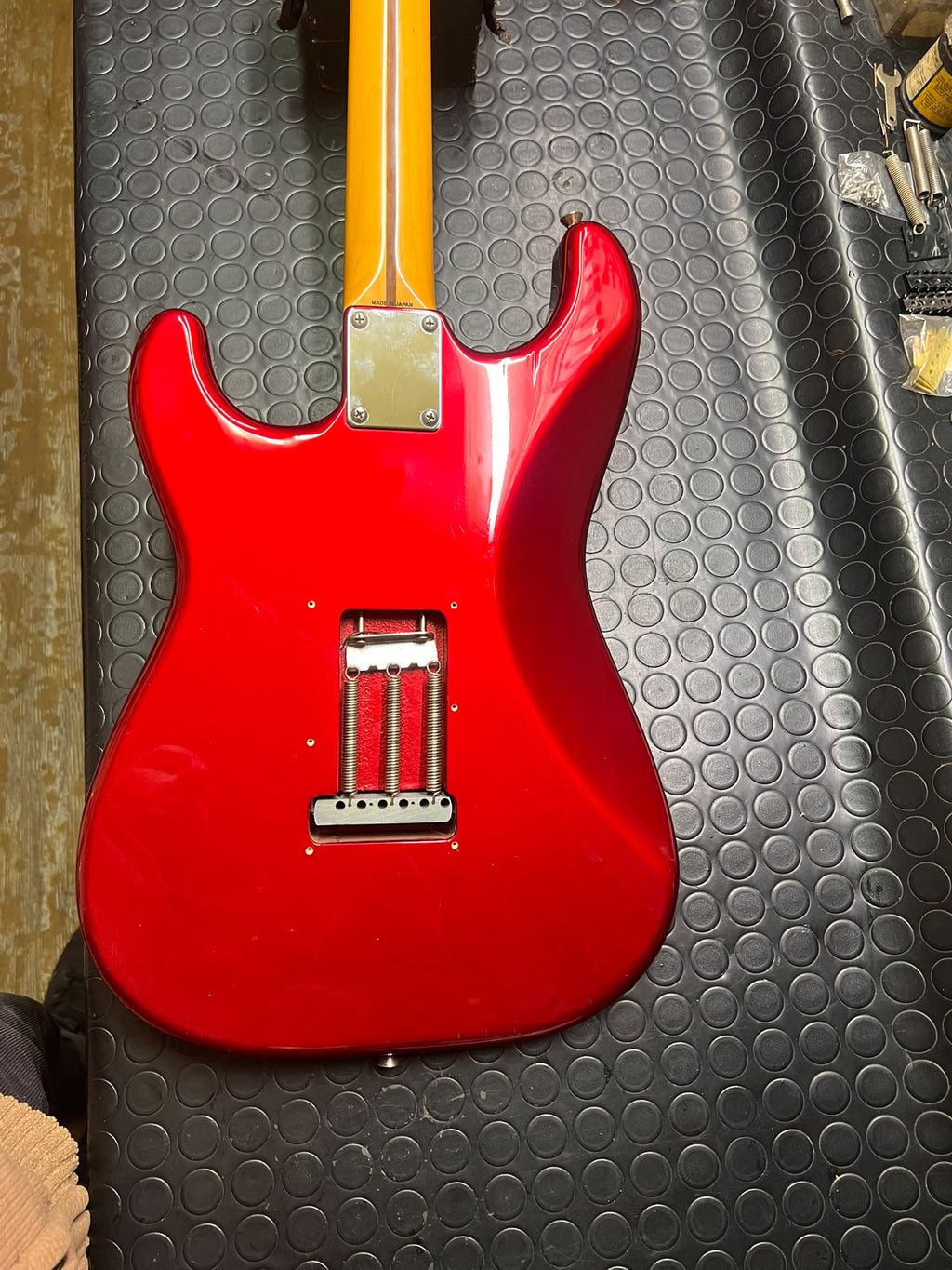 Fender ST57 Made in Japan - Candy Apple Red - U Serial