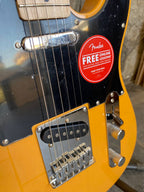 Squier Sonic Tele MN Butterscotch Blonde