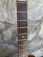 Vintage 1960s Framus Texan Acoustic Guitar — Sunburst Finish, Neck Plate Serial Number, Replaced Back + Video Demo