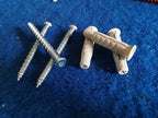 6x Wall Stand Hanger Bracket + Slatted Panel Perfect for 6 guitars or basses