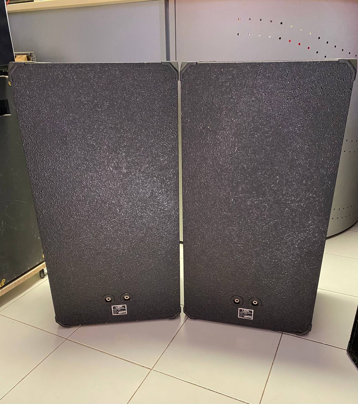 Pair of LEM Baby X9 Speakers – 120W – Made in Italy