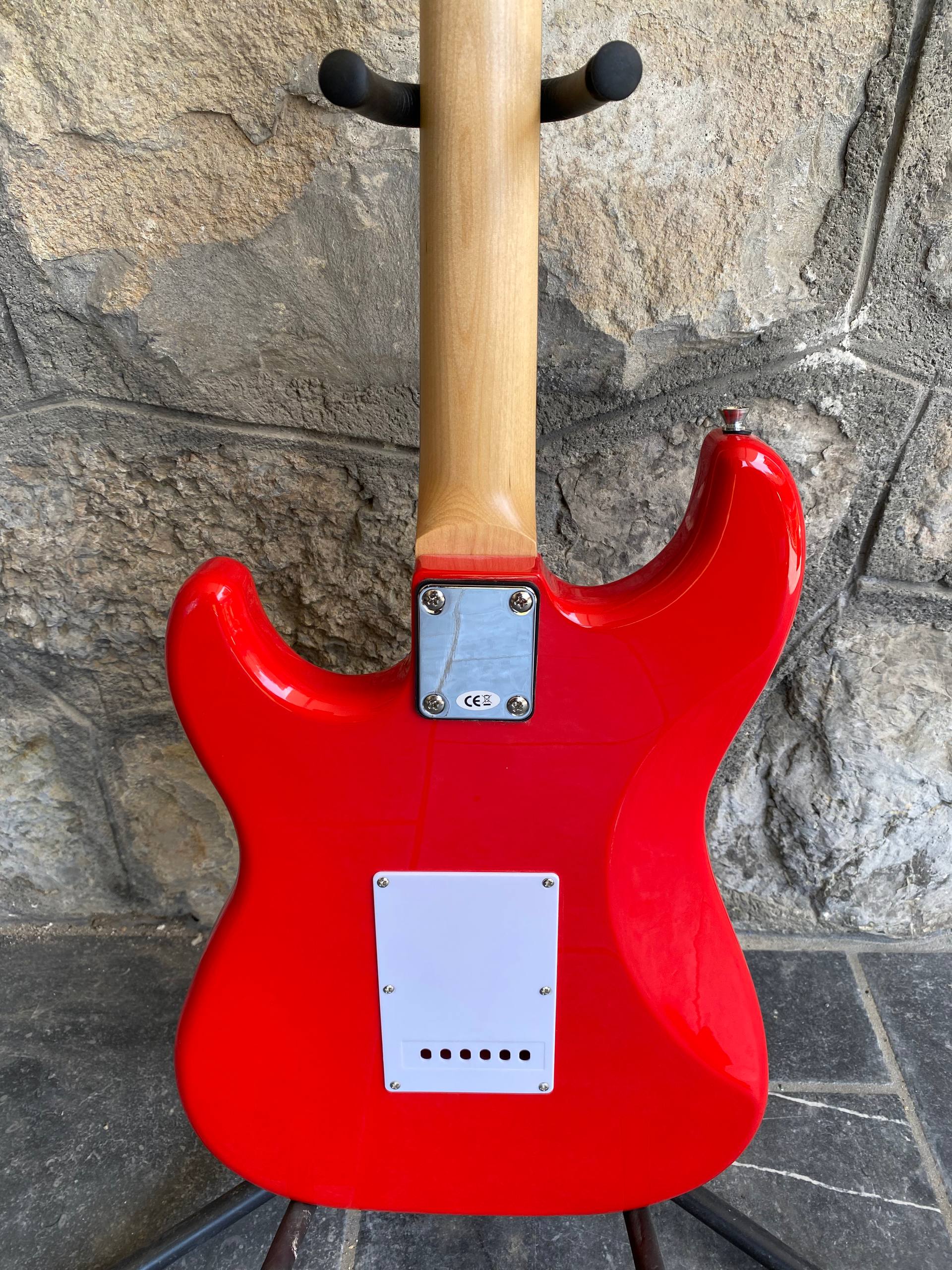 Vision Stratocaster ST5 Electric Guitar Starter Kit - Red - NEW