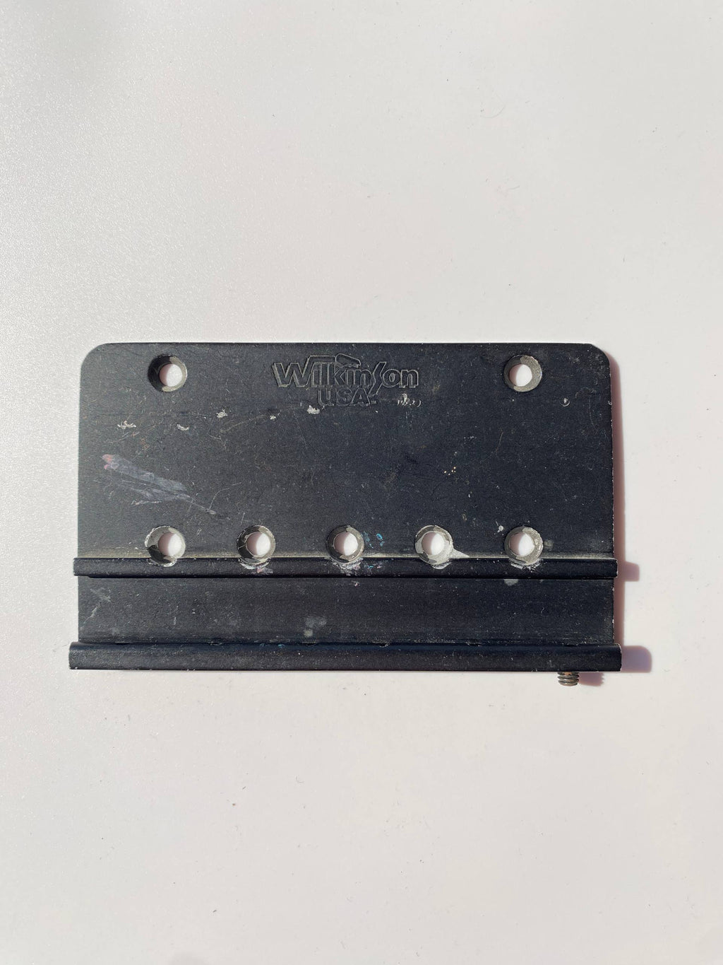 Wilkinson 5-String Bass Bridge Plate – High-Mass Base Plate