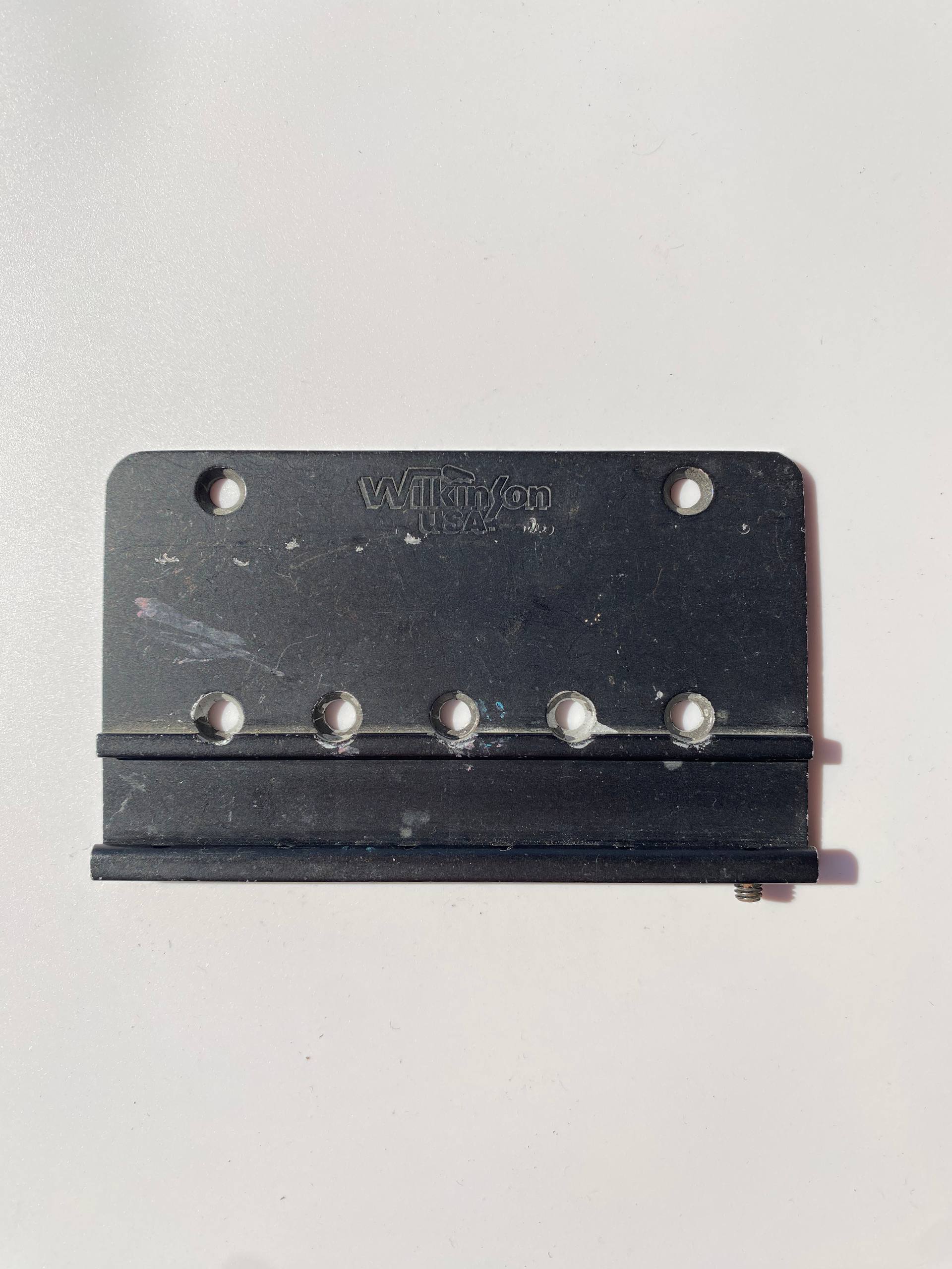 Wilkinson 5-String Bass Bridge Plate – High-Mass Base Plate