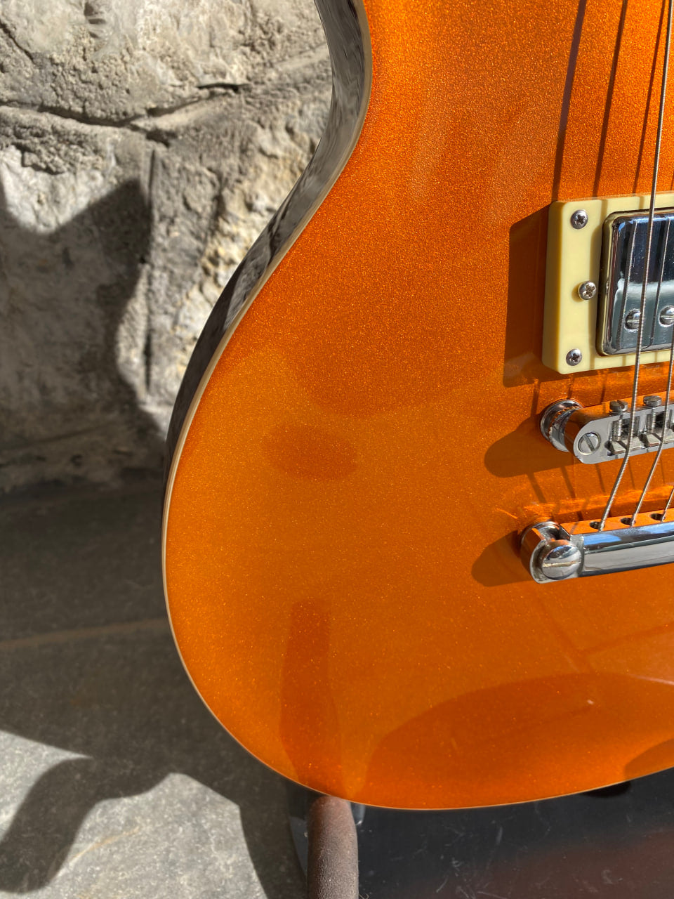 Eko Les Paul Goldtop Singlecut Electric Guitar — Satin Neck, Humbuckers, Mint Condition + Video Demo