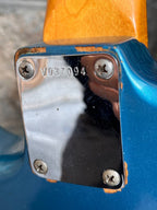 Jan 1989  Fender American Vintage '62 Reissue Stratocaster Lake Placid Blue Nitro