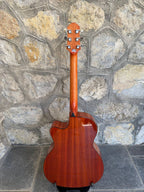 Crafter HTC 24EQ Natural — Acoustic-Electric Guitar, Solid Top, CRT-NV Preamp, Good Condition + Video Demo