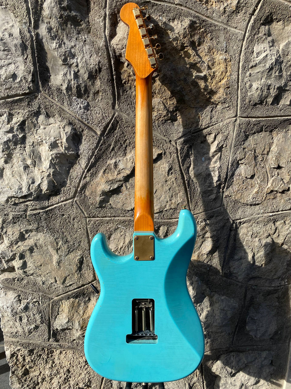 Nitrocaster Heavy Relic custom Sonic Blue Stratocaster like Fender Custom Shop