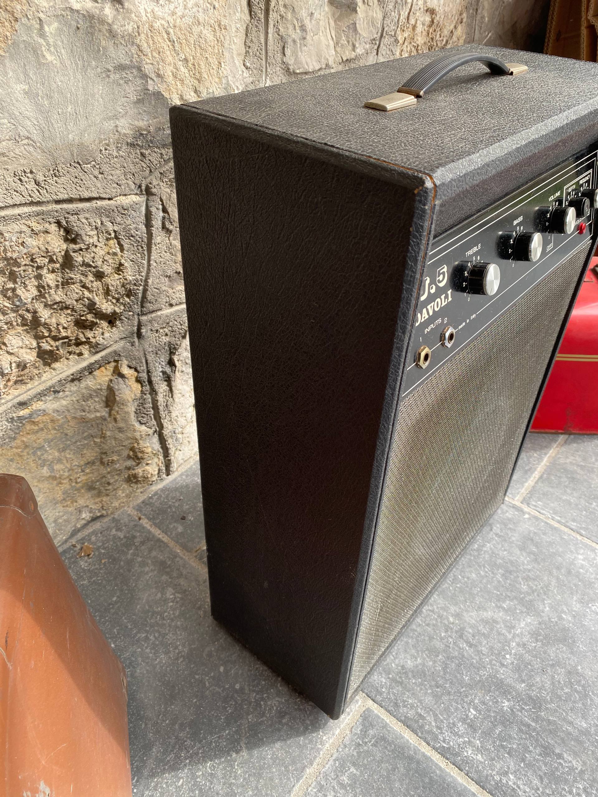 Vintage Davoli Krundaal J5 – 1960s Italian amplifier