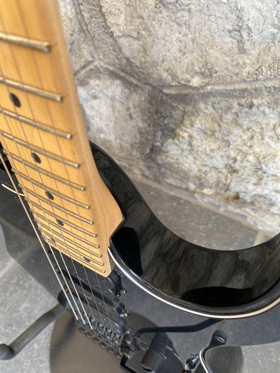 Ibanez RG350M Electric Guitar (Black) — Maple Neck, Original Infinity HSH Pickups, Made in Indonesia, good Condition + Video Demo