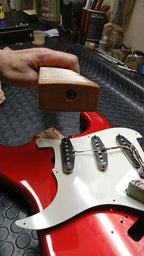 Fender Stratocaster ST-57AS 40th Anniversary - Candy Apple Red - Foto Flame (1994)