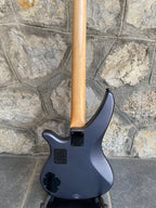 Yamaha RBX370A Active Bass (Metallic Gray) — 24 Frets, Black Hardware, Excellent Condition + Video Demo