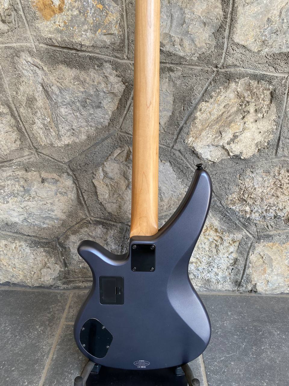 Yamaha RBX370A Active Bass (Metallic Gray) — 24 Frets, Black Hardware, Excellent Condition + Video Demo