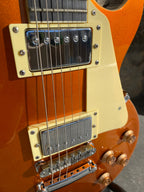Eko Les Paul Goldtop Singlecut Electric Guitar — Satin Neck, Humbuckers, Mint Condition + Video Demo