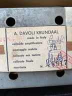 Davoli Krundaal Tube Tape Echo – 1967 (Serial No. 13917)
