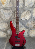 Yamaha RBX170 Electric Bass Guitar (Metallic Red / Car) — PJ Pickup Configuration, 24 Frets, Rosewood Fretboard + Video Demo