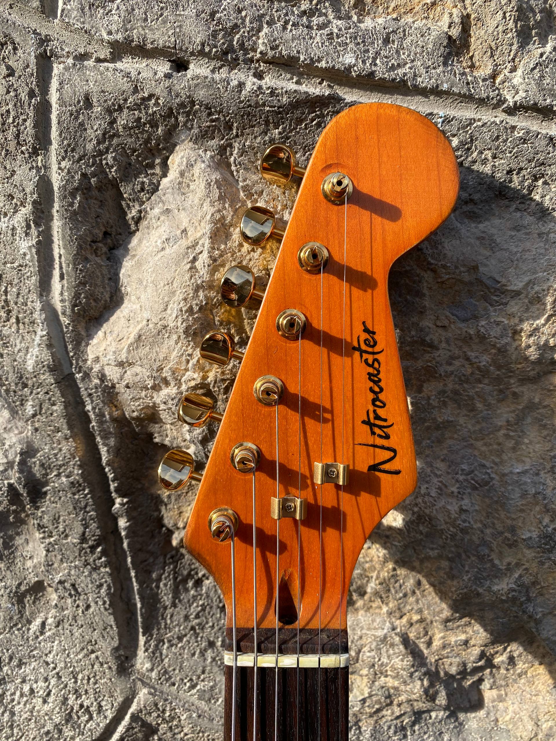 Nitrocaster Heavy Relic custom Sonic Blue Stratocaster like Fender Custom Shop