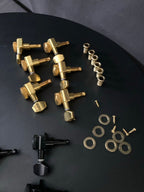 Locking tuners for Guitars Black Gold and Chrome