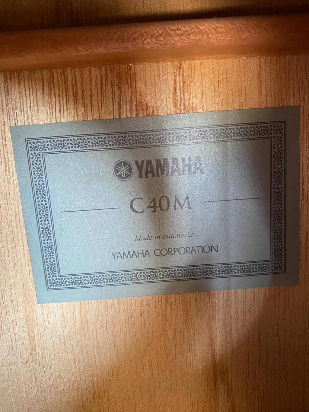 Yamaha Classical Guitar C40M