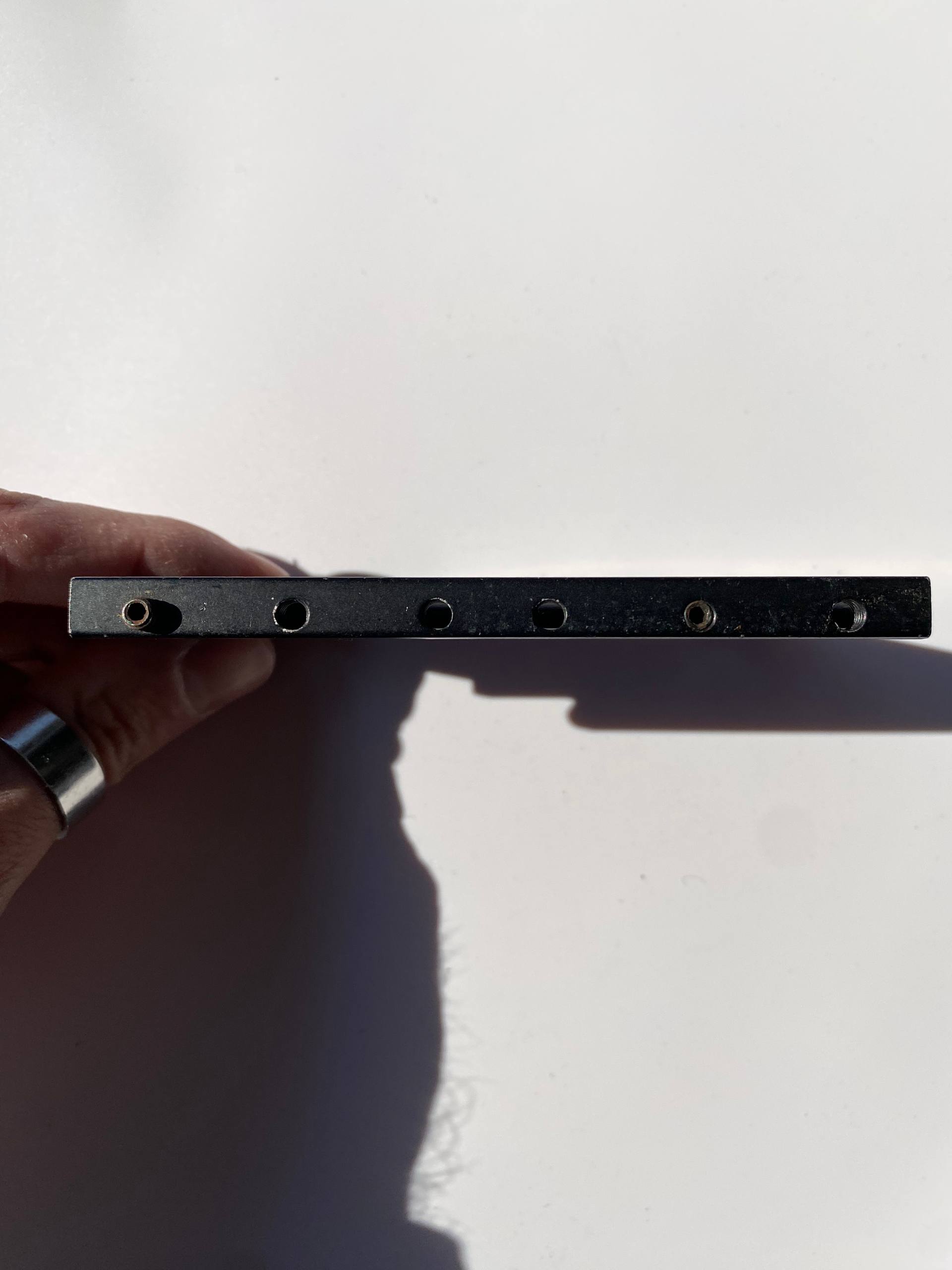 Wilkinson 5-String Bass Bridge Plate – High-Mass Base Plate
