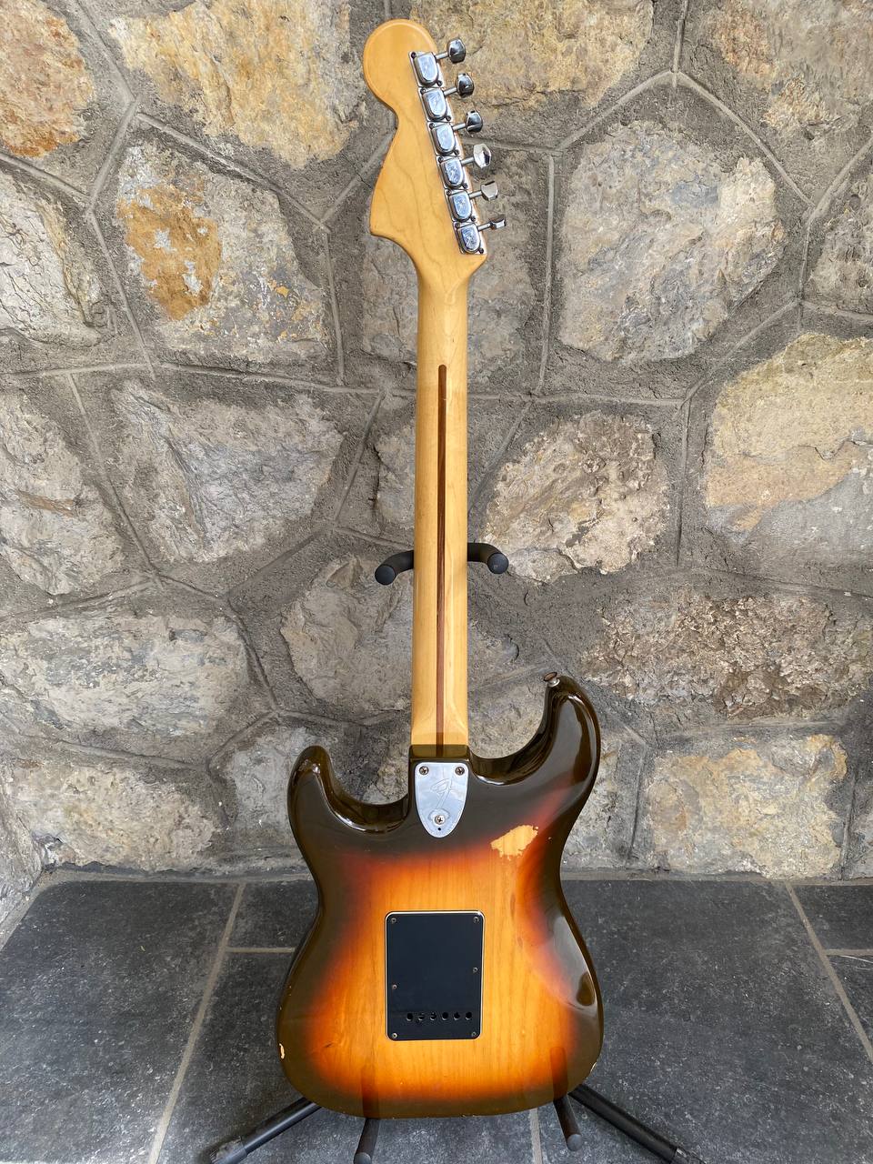 Fender Stratocaster 1979 - Brownburst - 100% Original - Maple Neck - W/ Polverini Hardcase