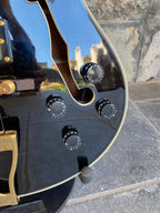 Stagg Custom Semi-Acoustic Guitar – ES-175 Style (Gold Hardware & Block Inlays)