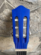 Custom Hand-Painted Classical Guitar – “Sonic” Design, Cutaway Model with 3-Band Preamp