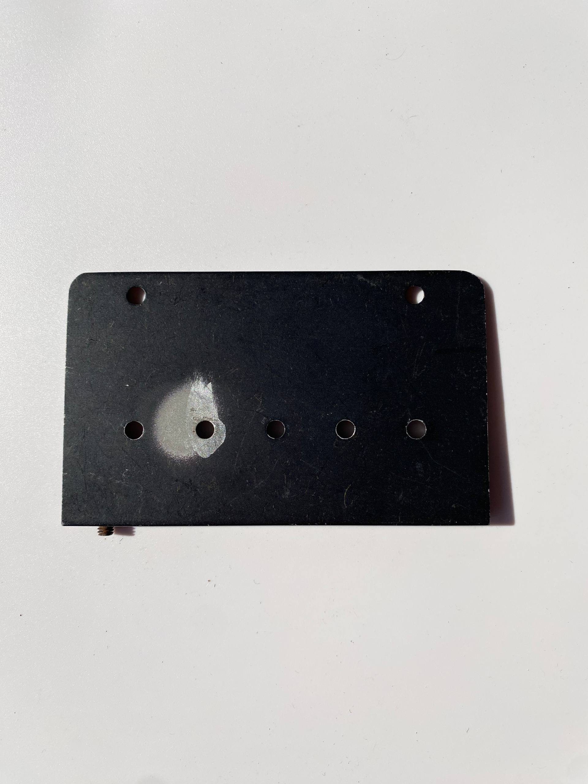 Wilkinson 5-String Bass Bridge Plate – High-Mass Base Plate