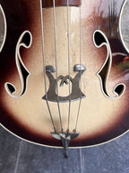 July 1960 Wandre Framez Naika Brownburst Upright Double Bass 3/4 Made in Italy