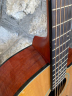 Crafter HTC 24EQ Natural — Acoustic-Electric Guitar, Solid Top, CRT-NV Preamp, Good Condition + Video Demo