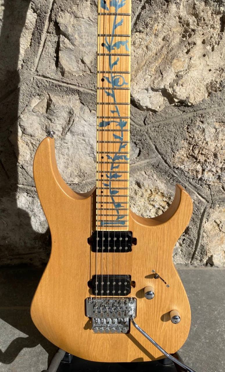 Tree of Life Fretboard Decal Sticker Set (24 Frets) for Electric Guitar — Easy Application, Custom Vine Design