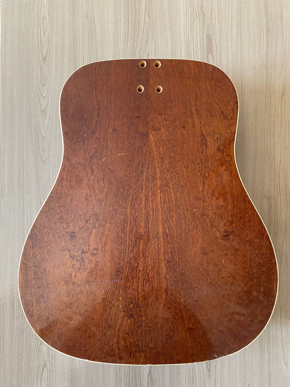 Vintage Eko Ranger Elettra Guitar Body — Solid Wood Construction, Good Condition (Electronics/Pickup Missing)