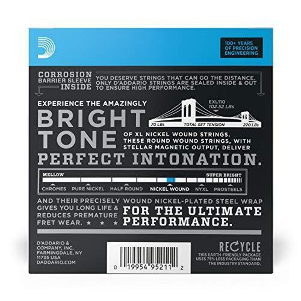 D'Addario EXL110-10P Regular Light 10-46 Pack 10
