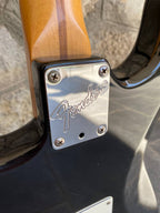 1997 Fender American Standard Stratocaster - Black Maple Neck - w/ Original Red Logo Case & Fender Card — image 15