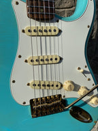 Nitrocaster Heavy Relic custom Sonic Blue Stratocaster like Fender Custom Shop