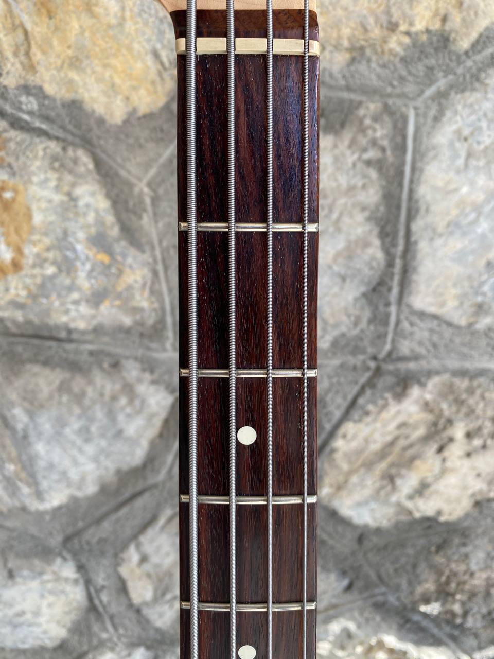 2009 Fender Highway One Precision Bass - Black Nitrocellulose Finish w/ Tortoise & Original White Pickguards — image 8