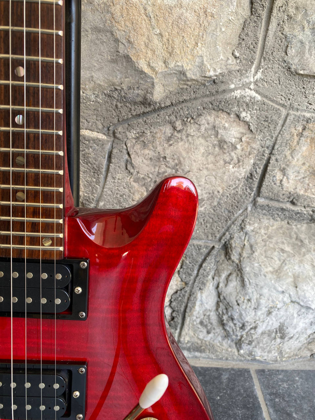1990’s Rock Axe USA Performer - PRS Style - Neck-Through - Flame Top