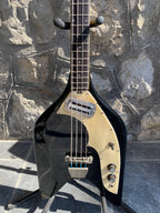 Rare Vintage 1960s Eko Rokes Arrow Bass - Black - Made in Italy