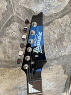 Ibanez Gio Electric Guitar - Metallic Blue - HSH Configuration - Shark Tooth Inlays