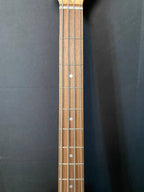 Vision JB8 Jazz Bass Starter Kit - Sosft case Jack and 35W Amplifer - Blue - NEW