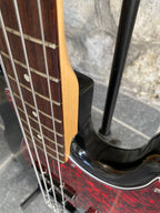 2007 Fender Highway One Jazz Bass - Black Nitrocellulose Finish w Tortoise & Original White Pickguards — image 10