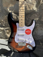 Squier Sonic Stratocaster - 2-Color Sunburst - Maple Neck - Excellent Condition
