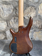 Ibanez Soundgear GSR205B Active 5-String Bass (Indonesia) — Custom Natural Wood Top Finish, 9V Battery EQ + Video Demo