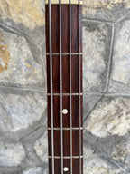 2007 Fender Highway One Jazz Bass - Black Nitrocellulose Finish w Tortoise & Original White Pickguards — image 8